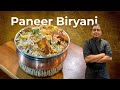 Paneer biryani   with chef binoj  english subtitles