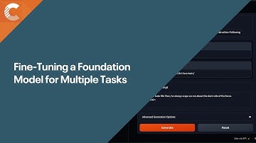 Fine-Tuning a Foundation Model for Multiple Tasks
