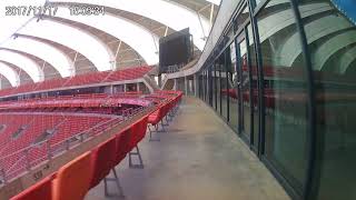 Inner Nelson Mandela Bay Stadium ride