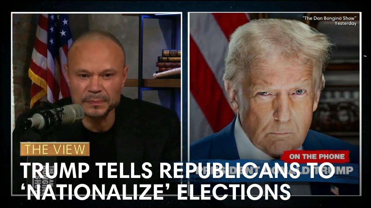 Trump Tells Republicans to ‘Nationalize’ Elections | The View