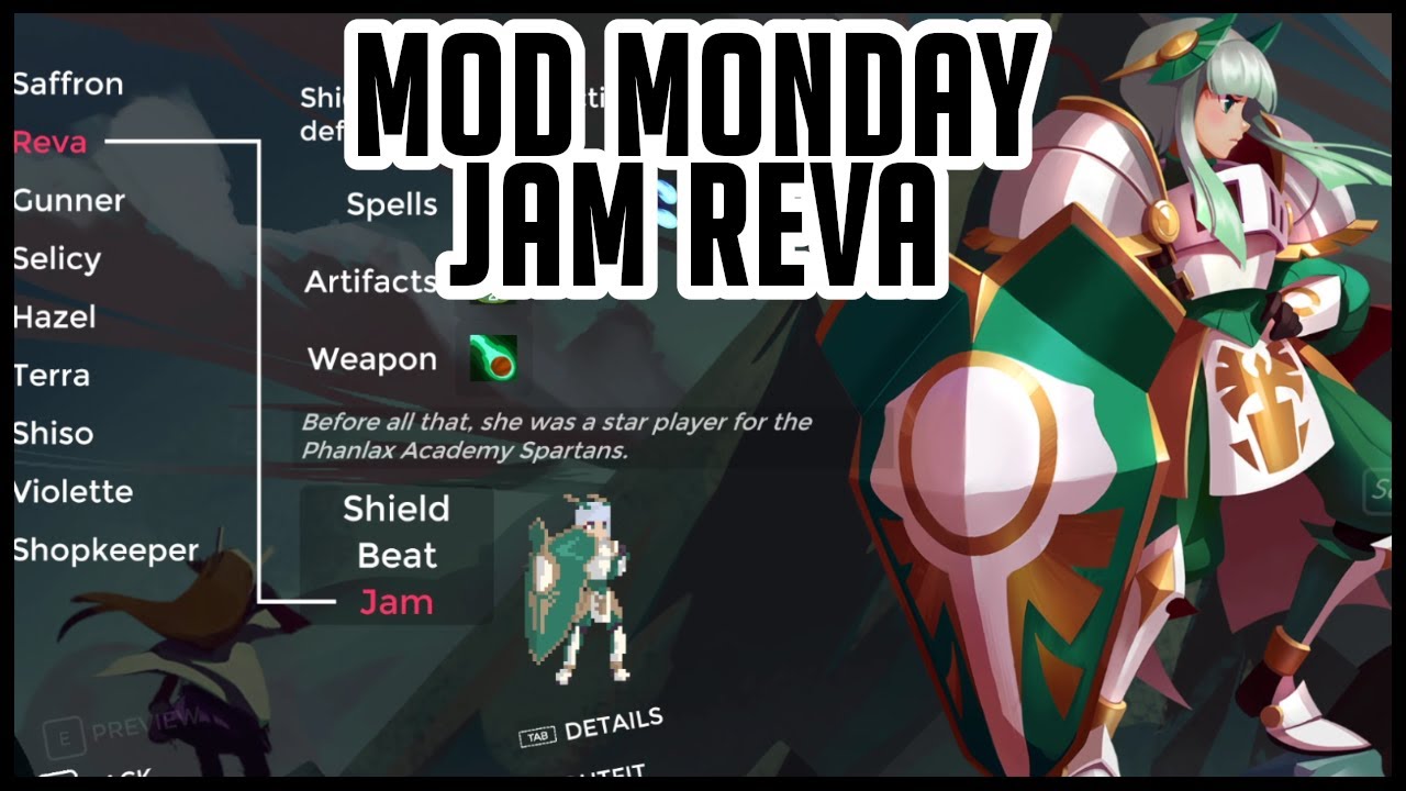 MOD MONDAY: JAM REVA! | One Step From Eden 1.5 Content Patch