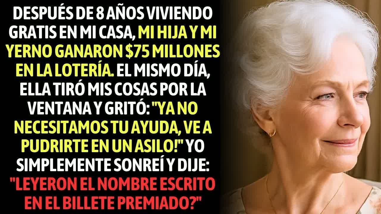 Después De 8 Años Viviendo Gratis En Mi Casa, Mi Hija Y Mi Yerno Ganaron 75 Millones En La....