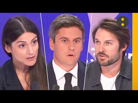 Miniature de la vidéo : Gabriel Attal : "Marine Le Pen est gagnante dans les sondages ! Comment gagner la présidentielle ?"