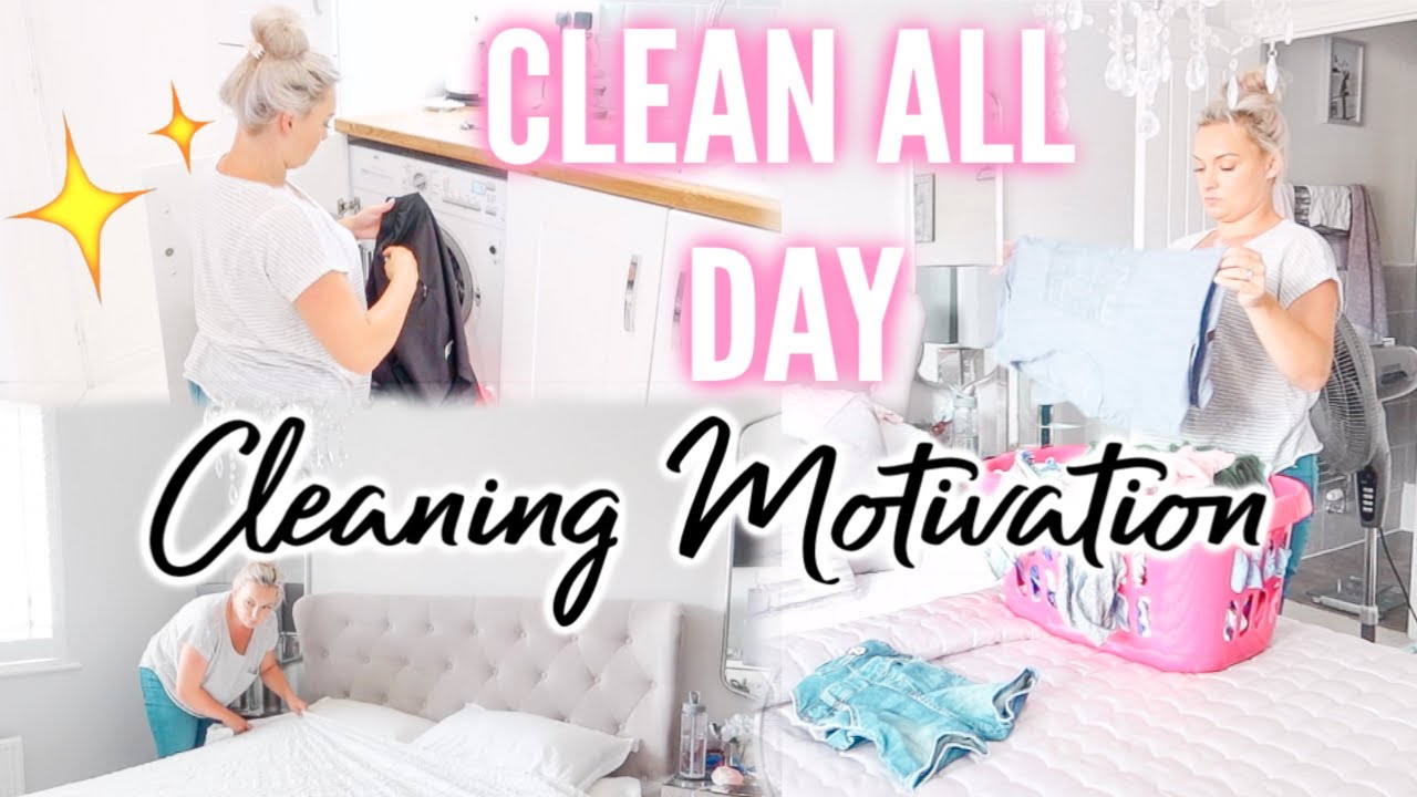 ✨ NEW! ULTIMATE CLEAN WITH ME UK | ALL DAY CLEAN WITH ME | CLEANING MOTIVATION | MASTER BEDROOM BATH