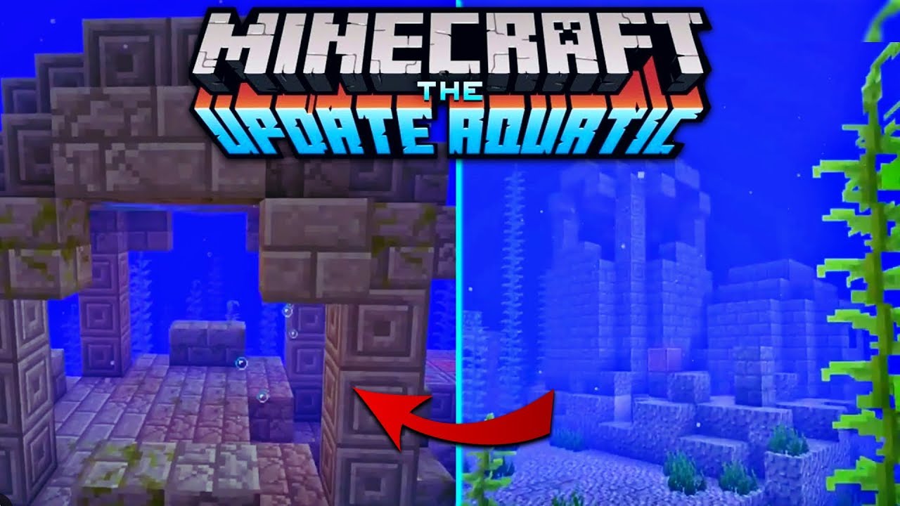 Exploring Underwater Ruins in MCPE!! Minecraft Underwater Ruin Concept (MCPE 9.9 Aquatic Update) Exploring Underwater Ruins in MCPE!! Minecraft Underwater Ruin Concept (MCPE 9.9 Aquatic Update)