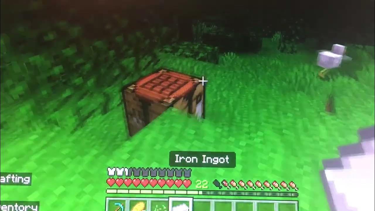 How to craft a iron pressure plate in Minecraft YouTube