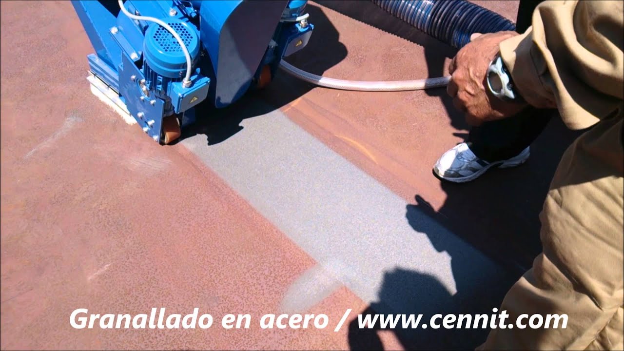 Granalladora de acero mod.  CSB 350E -- CENNIT