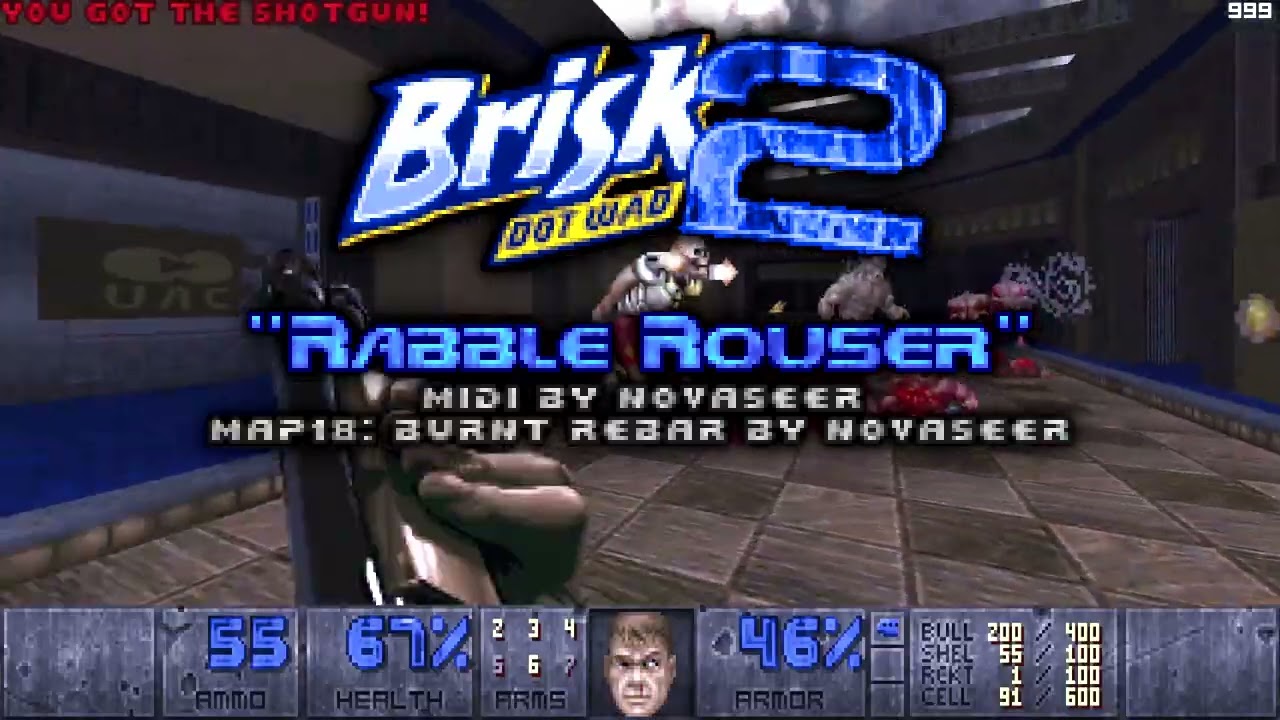 Doom 2 | Brisk 2 OST - Rabble Rouser (MAP18)