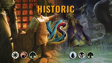 MTG Historic - Naya Aggro by CunicoliGoblin VS Grixis Control by zav