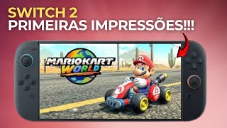 Unboxing SWITCH 2 - PRIMEIRAS IMPRESSÕES!!!