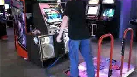 Me playing DDR Lets Grove failed freestyle