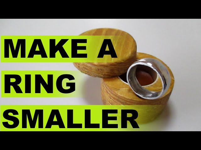 HOW TO MAKE A RING SMALLER WITH HOT GLUE – Leyloon Jewelry