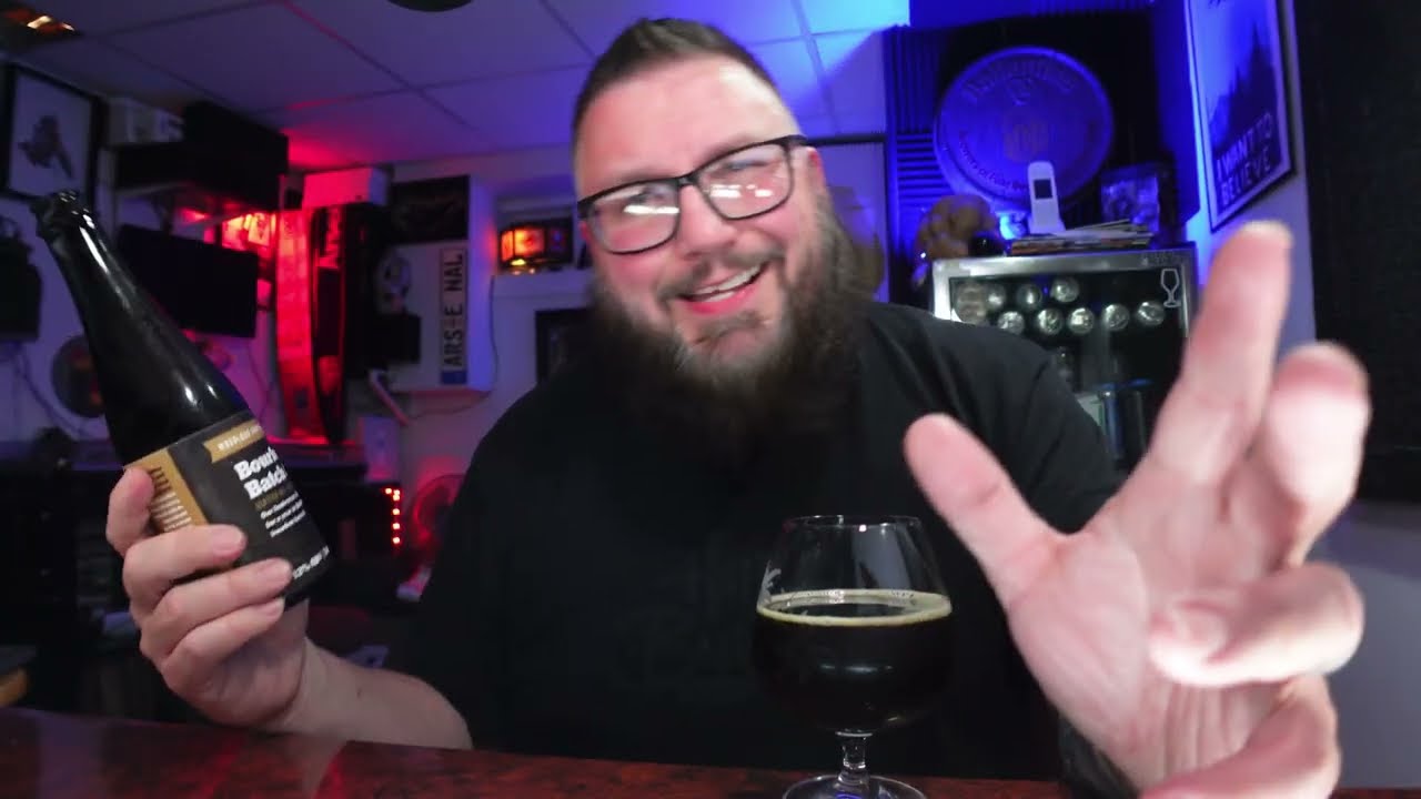 Massive Beer Review 3970 Woodland Farm Brewing Bourbon Batch 6 Barrel Aged Wee-Heavy Vintage 2020