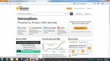 Amazon Web Services Create Account -- Techsheel