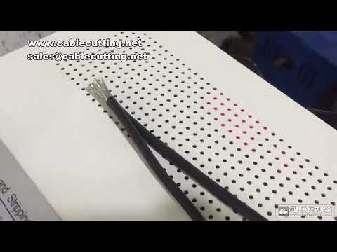 10-Square Wire Stripping Machine, Sheathing & Electronic Wire Power Cord Cutting Machine