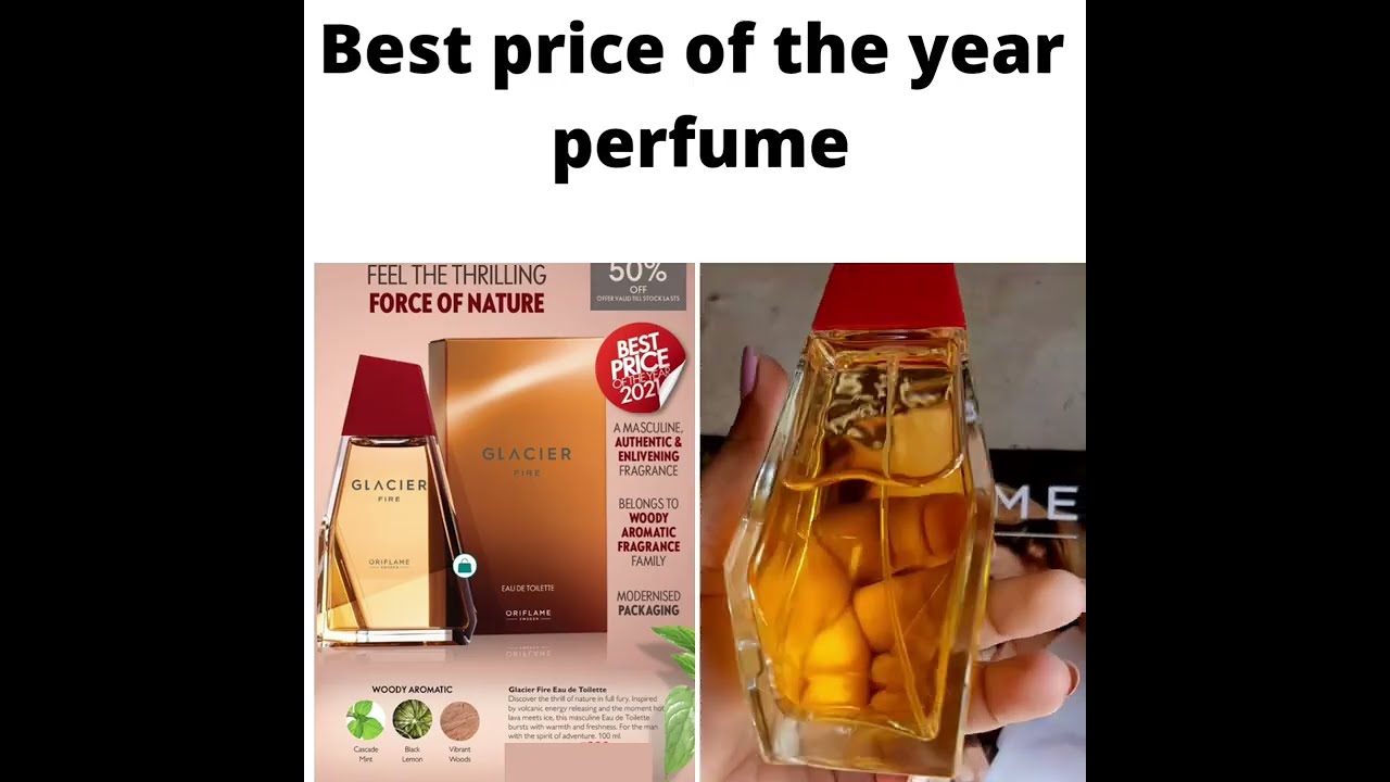 Glacier fire oriflame price sale