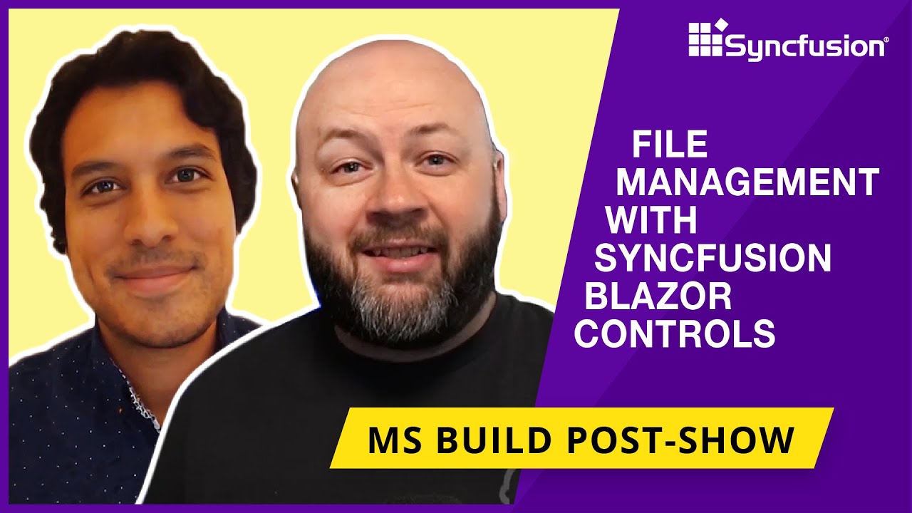 Quick Look at File Management With Syncfusion Blazor Controls