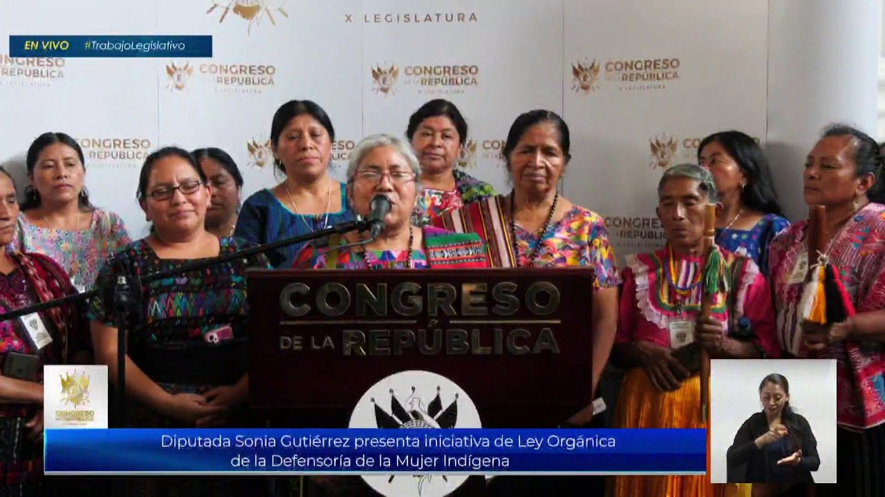 Dip. Sonia Gutiérrez presenta iniciativa de Ley Orgánica de la Defensoría de la Mujer Indígena