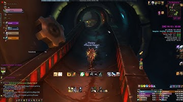 Operation: Mechagon - Workshop mythic +20 score +1 FORTIFIED SANGUINE GRIEVOUS AWAKENED prot paladin