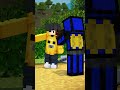 Playing Minecraft with HACKERS! #shorts