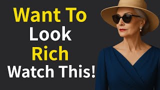 8 Accessories That Make Women Over 50 Look RICH & ELEGANT Instantly