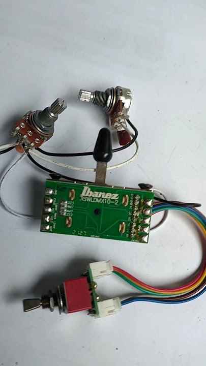 Wiring set Ibanez 3SWLDMX10-2 Original. Minat hubungi 6282232138165(WA). #guitar #guitarist