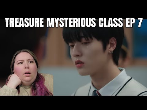 REACTING TO TREASURE'S WEB DRAMA 'THE MYSTERIOUS CLASS' EP. 7
