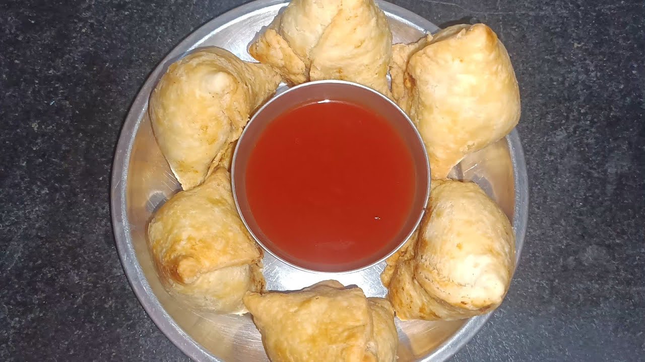 samosa halvai style - YouTube