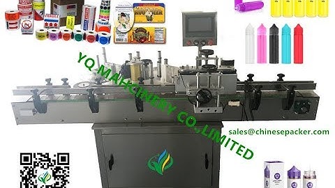 chubby gorilla bottle labeler 30ml 60ml 100ml 120ml fixed position and point labeling machine