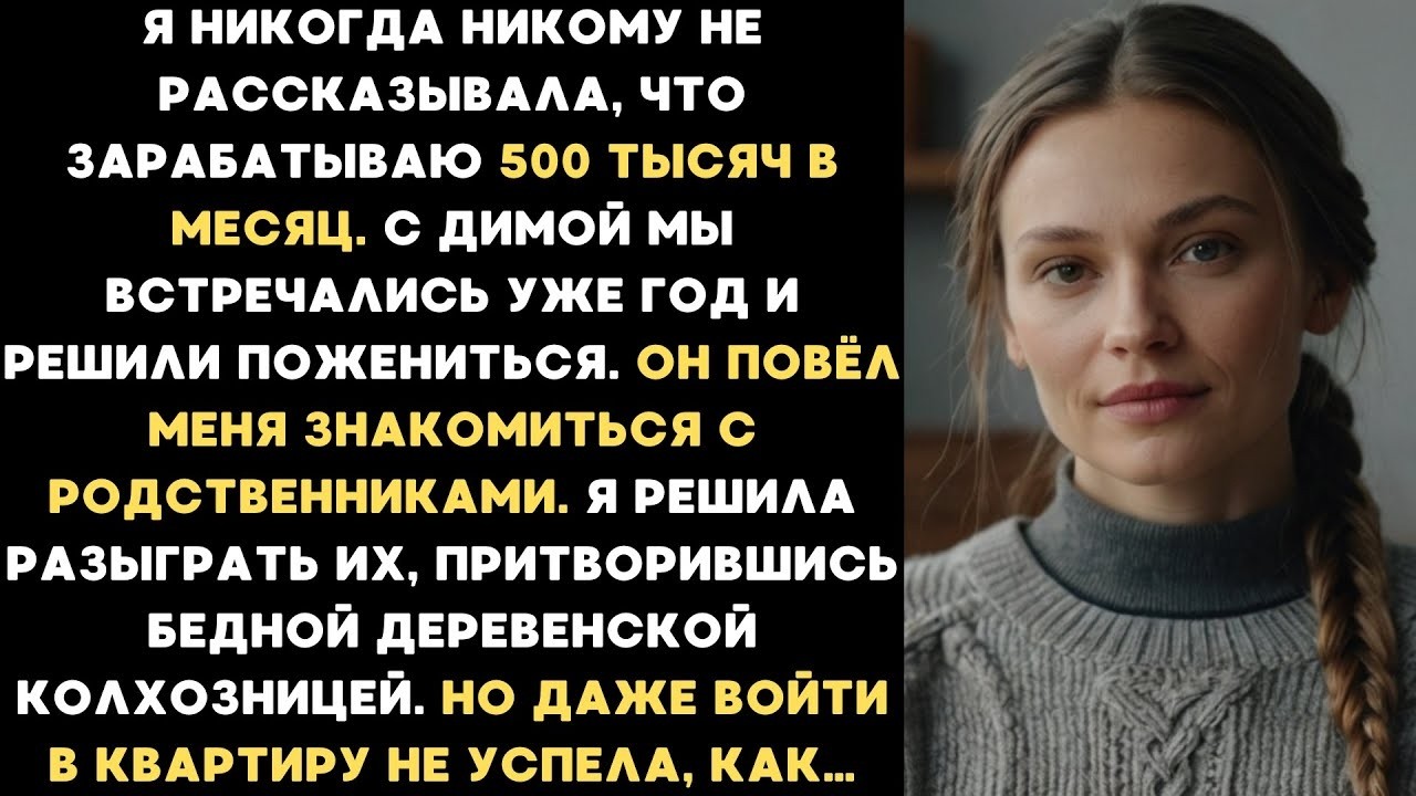 Я притворилась бедной деревенщиной при знакомстве с родственниками жениха  И это обернулось