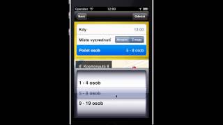 iOS aplikace Atlant Taxi screenshot 4