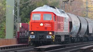 Европейские поезда в Германии: Вектроны ТЭ109 IC S-Banh Дрезден-Штрелен|railway spotting in Dresden