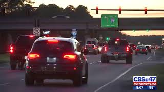 Diverging diamond concept for Butler Blvd and San Pablo Road