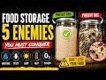 Control These 5 Things or Your Emergency Food Won't Last