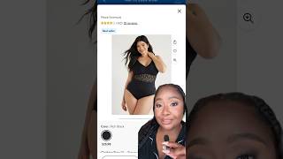 Plus Size Swimwear Style Beach Day Outfit Idea