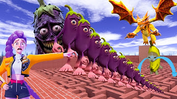 💥 Big and Small BRAINROTs vs HUNTR/x in Garry