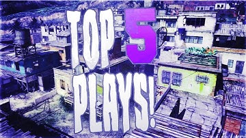 CALL OF DUTY: "TOP 5 PLAYS OF THE WEEK" NEW SERIES! "SPAWN TRAPS", INSANE FEEDS! WEEK #1 (TOP 5)