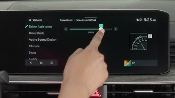 Driver Assistance - Intelligent Speed Limit Assist