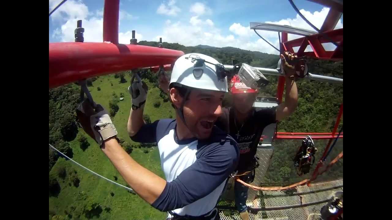 Bungee Jumping Monteverde, Costa Rica Extreme Canopy Tours YouTube