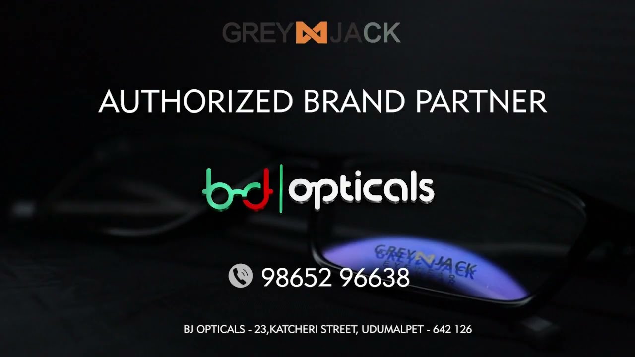 BJ Opticals ad 1