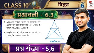 Class 10 Ex 6.3 Q5 & 6 Maths | Ex 6.3 class 10 maths Question 5 | 6.3 maths class 10 question 6