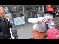 PRANK! Crazy Dance with Tall Pierrot [EXBC]