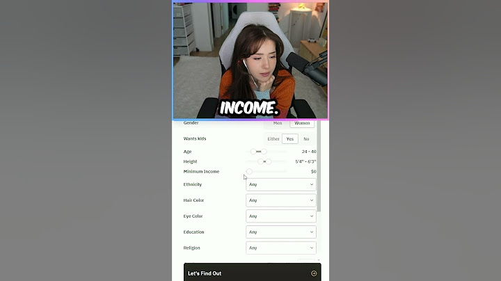 Pokimane Tests Her Dating Standards