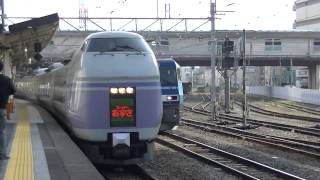 E351系スーパーあずさ11号松本行　八王子発車