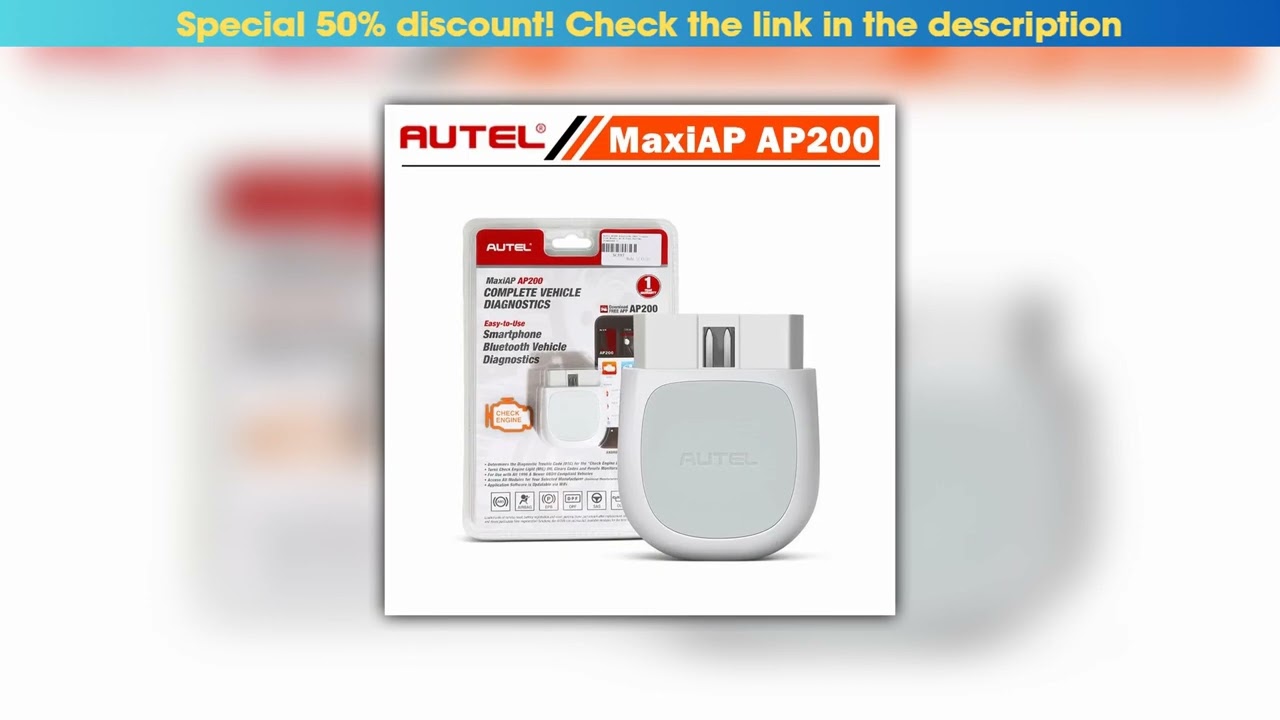 Review Autel MaxiAP AP200 Bluetooth Full Systems Diagnostic Tool with AutoVIN Service for Family DI