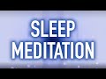 Guided mindfulness meditation on sleep  deep calming and relaxing