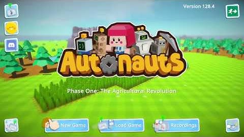 Autonauts episode #1