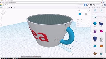 Tinkercad | Beginner Tea Cup Modeling