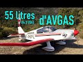 Ref:ROzvCaSNZ6I 55 litres d'avgas (14.5 usg)