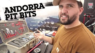 ANDORRA World Cup DH - PIT BITS